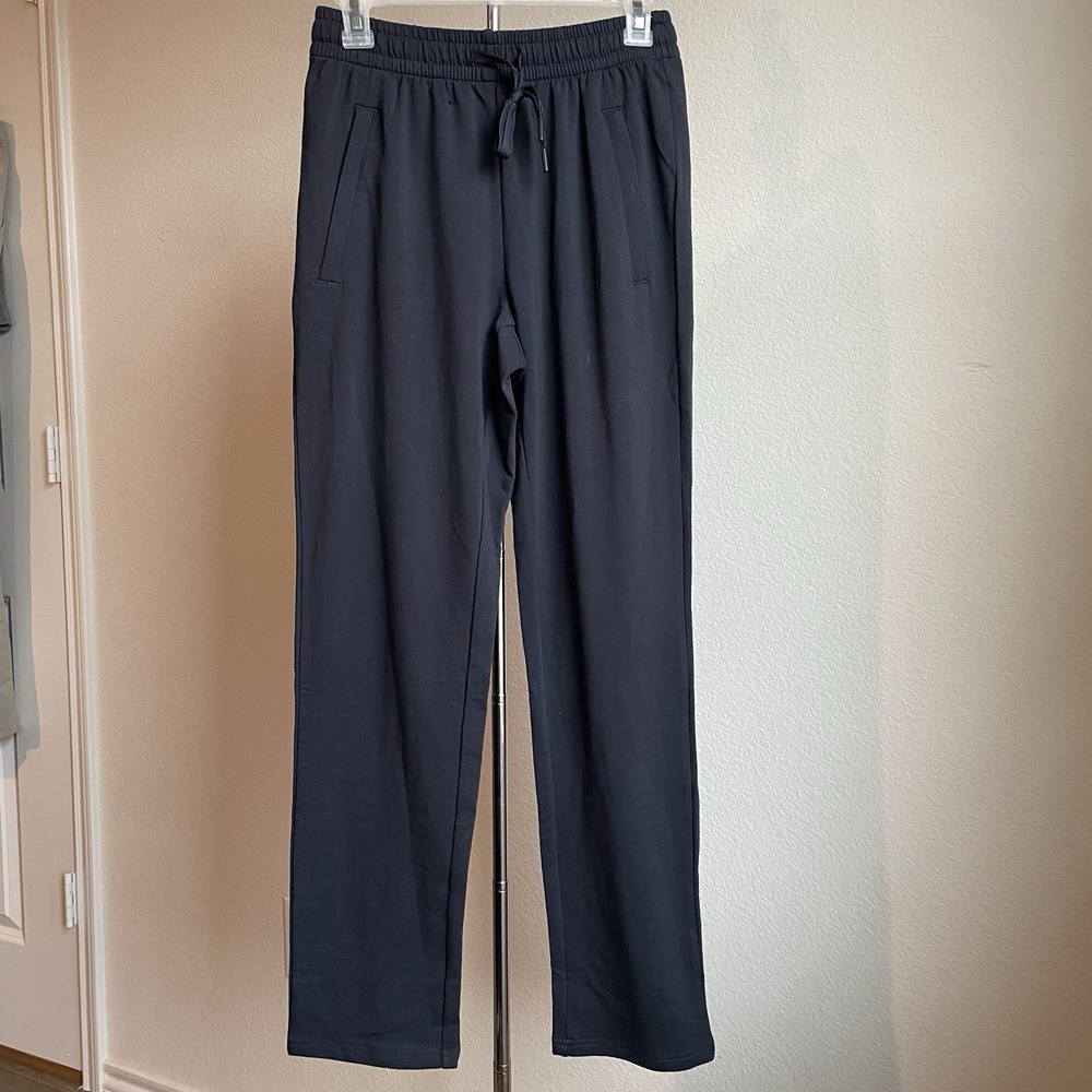 Sevego Men's 30" Inseam Tall Sweatpants Navy Pockets Tapered‎ Joggers - Small